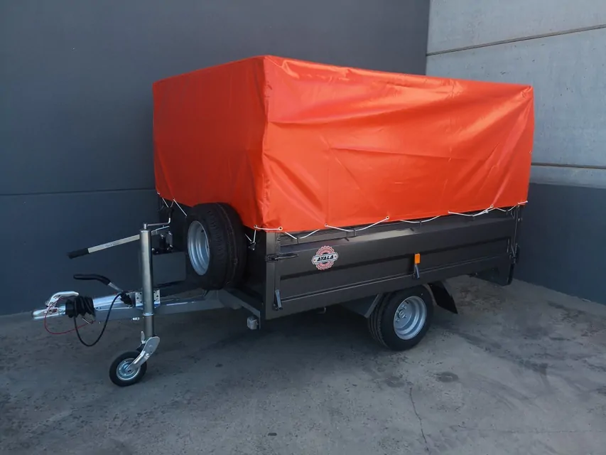 Remolque basculante hidraulico – Ruedas por debajo – Mma 750 kg - Imagen 4