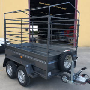 Remolque 2 ejes 2.200 x 1.500 x 500 – Reforzado – Mma 750 kg