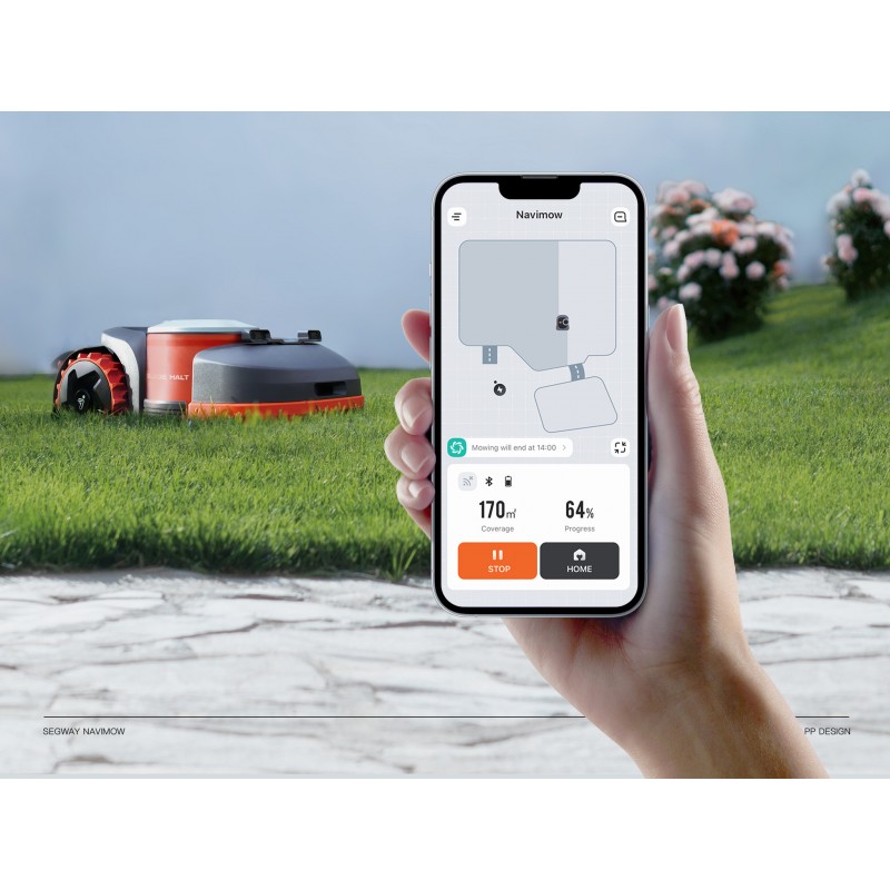 Robot cortacésped NAVIMOW H3000E-VF SEGWAY - Imagen 2